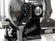 Berkel B3 Negra - Cortadora de fiambre de volante - Cuchilla de acero cromado de 300 mm