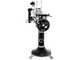 Berkel Tribute Negra - Cortadora de fiambre de volante con pedestal - Cuchilla de acero cromado de 300 mm