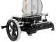 Berkel Tribute Negra - Cortadora de fiambre de volante con pedestal - Cuchilla de acero cromado de 300 mm