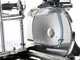 Berkel Tribute Negra - Cortadora de fiambre de volante con pedestal - Cuchilla de acero cromado de 300 mm