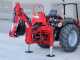 GeoTech-Pro BHS 195 - Retroexcavadora para tractor con desplazamiento lateral