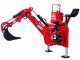 GeoTech-Pro BHS 225 - Retroexcavadora para tractor con desplazamiento lateral