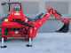 GeoTech-Pro BHS 225 - Retroexcavadora para tractor con desplazamiento lateral