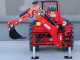 GeoTech-Pro BHS 225 - Retroexcavadora para tractor con desplazamiento lateral
