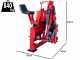 GeoTech-Pro BHS 225 - Retroexcavadora para tractor con desplazamiento lateral