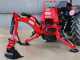 GeoTech Pro BHF 95 - Retroexcavadora fija para tractor