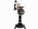Berkel B114 Negra - Cortadora de fiambre de volante con pedestal - Cuchilla de acero cromado de 320 mm