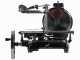 Berkel B114 Negra - Cortadora de fiambre de volante con pedestal - Cuchilla de acero cromado de 320 mm