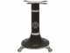 Berkel B114 Negra - Cortadora de fiambre de volante con pedestal - Cuchilla de acero cromado de 320 mm