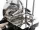 Berkel B114 Negra - Cortadora de fiambre de volante con pedestal - Cuchilla de acero cromado de 320 mm