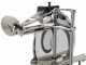 Berkel B114 Negra - Cortadora de fiambre de volante con pedestal - Cuchilla de acero cromado de 320 mm