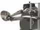Berkel B114 Negra - Cortadora de fiambre de volante con pedestal - Cuchilla de acero cromado de 320 mm