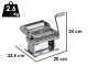Marcato Atlas 150 Design - M&aacute;quina manual de hacer pasta INOX
