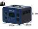 BullMach Elektron 2000 - Estaci&oacute;n de energ&iacute;a port&aacute;til - 2000W/1536Wh 3.2V