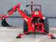 GeoTech Pro BHF 225 - Retroexcavadora fija para tractor