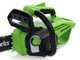 Greenworks GD48TCS - Electrosierra de bater&iacute;a 48V 2Ah - Espada de 30cm
