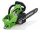 Greenworks GD48TCS - Electrosierra de bater&iacute;a 48V 2Ah - Espada de 30cm