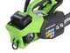 Greenworks GD48TCS - Electrosierra de bater&iacute;a 48V 2Ah - Espada de 30cm