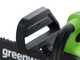 Greenworks GD48TCS - Electrosierra de bater&iacute;a 48V 2Ah - Espada de 30cm