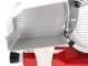 Celme BETA 250 Roja - Cortadora de fiambre con cuchilla de acero 250 mm