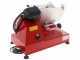 Celme BETA 250 Roja - Cortadora de fiambre con cuchilla de acero 250 mm