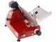 Celme BETA 250 Roja - Cortadora de fiambre con cuchilla de acero 250 mm