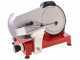 Celme BETA 250 Roja - Cortadora de fiambre con cuchilla de acero 250 mm
