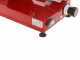 Celme BETA 250 Roja - Cortadora de fiambre con cuchilla de acero 250 mm