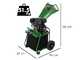 GreenBay GB-WRC 55 RB - Biotrituradora con motor de gasolina RATO R210-A de 7 HP