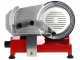 Celme ALFA 220 Roja - Cortadora de fiambre con cuchilla de acero 220 mm