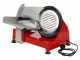 Celme ALFA 220 Roja - Cortadora de fiambre con cuchilla de acero 220 mm