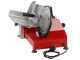 Celme ALFA 220 Roja - Cortadora de fiambre con cuchilla de acero 220 mm