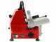 Celme ALFA 220 Roja - Cortadora de fiambre con cuchilla de acero 220 mm