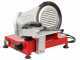 Celme ALFA 220 Roja - Cortadora de fiambre con cuchilla de acero 220 mm