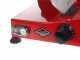 Celme ALFA 220 Roja - Cortadora de fiambre con cuchilla de acero 220 mm