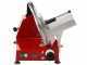 Celme ALFA 250 Rossa - Cortadora de fiambre con cuchilla de acero de 250 mm