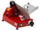 Celme ALFA 250 Rossa - Cortadora de fiambre con cuchilla de acero de 250 mm