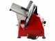 Celme ALFA 250 Rossa - Cortadora de fiambre con cuchilla de acero de 250 mm