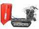 GeoTech-Pro GeoPorter 630D Hydro Carretilla de orugas - Caj&oacute;n hidr&aacute;ulico dumper 600 kg