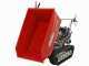 GeotechPro GeoPorter 630D - Carretilla de orugas - Caja dumper 600 kg