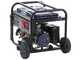 BullMach AMBRA 13800 E-3 - Generador el&eacute;ctrico de gasolina con ruedas y AVR 10 kW - Continua 9 kW Trif&aacute;sico + ATS