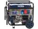 BullMach AMBRA 13800 E-3 - Generador el&eacute;ctrico de gasolina con ruedas y AVR 10 kW - Continua 9 kW Trif&aacute;sico + ATS