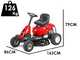 Troy-Bilt TB 76T-S - Tractor cortac&eacute;sped - Salida lateral - Motor de 382cc - Arranque el&eacute;ctrico