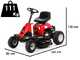 Troy-Bilt TB 60T-S SELECT - Tractor cortac&eacute;sped - Salida lateral - Motor de 196cc - Arranque el&eacute;ctrico