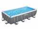 Bestway Power Steel Rectangular 56466 - 594 x 274 x 122 cm - Piscina desmontable