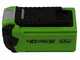 Greenworks GD40PSHK2 - Podadora/Cortasetos con p&eacute;rtiga - 2 x 2Ah 40V