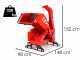 GTM Professional GTS 1800 PTO - Biotrituradora para tractor - Rotor de rodillo