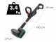 Gardena AquaBrush Patio 03/18V P4A - Limpiador de suelos de bater&iacute;a - con starter kit 18V - 2.5Ah