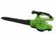 Greenworks GD40BVII - Soplador-aspirador de bater&iacute;a  - 40V/4Ah