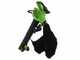 Greenworks GD40BVII - Soplador-aspirador de bater&iacute;a  - 40V/4Ah